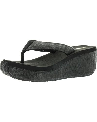 Volatile Bahama Thong Sandals Flip-flops - Black