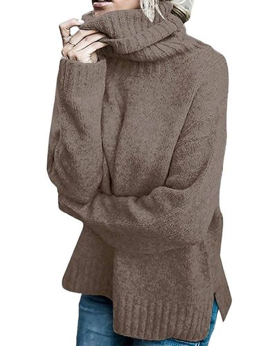 EVIA Sweater - Brown