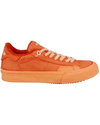 Heron Preston Low Top Vulcanized Sneakers - Orange