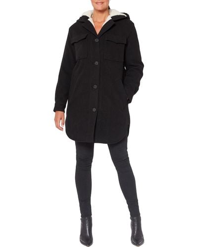 Sanctuary Winter Cold Weather Coat - Black