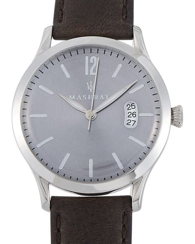 Maserati Tradizione 40mm Gray Dial Watch R8851125004