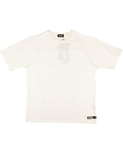 U.P.W.W. U. P.w. W. T-shirt With Insert - White