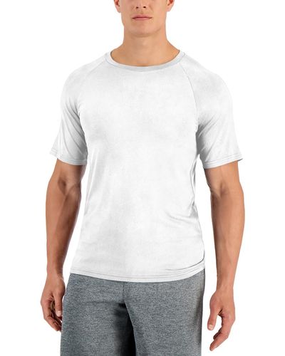 Club Room Crewneck Short Sleeve T-shirt - White