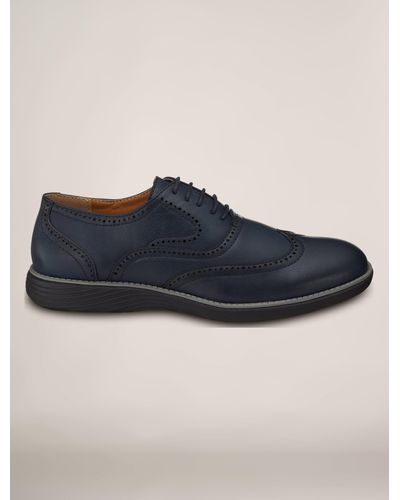 Members Only Grand Oxford Wingtip Shoes - Blue