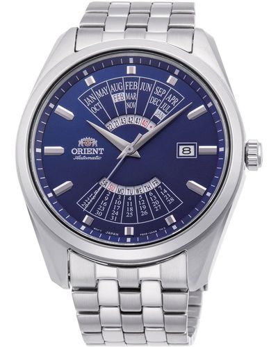Orient Ra-ba0003l10b Contemporary 43mm Automatic Watch - Blue