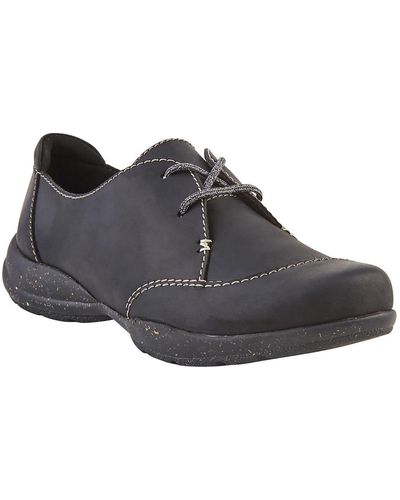 Clarks Roseville Leather Suede Flatform Sandals - Black