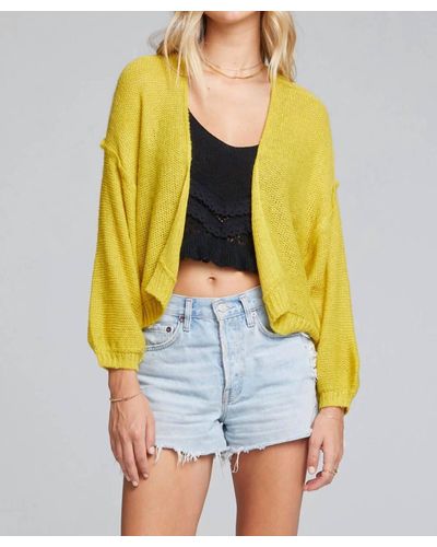 Saltwater Luxe Aden Sweater - Yellow