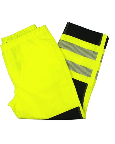 Carhartt Iridescent High Visibility Trouser Pants - Yellow