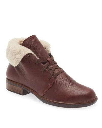 Naot Pali Ankle Boots - Brown