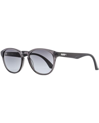 PUMA Sunglasses Pu0105s 006 Transparent Gray/black 50mm