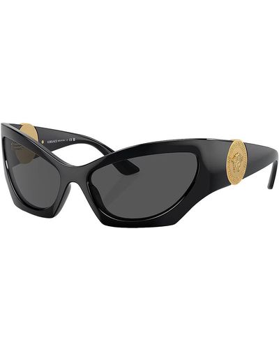 Versace Ve 4435 314/87 Cat Eye Sunglasses in Black