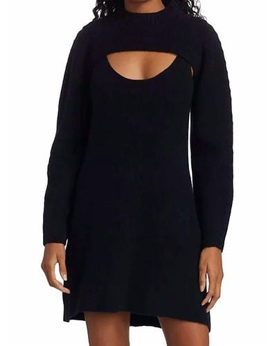 DH New York Eve Sweater Dress - Black