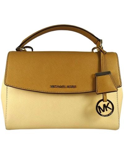 Michael Kors Ava Small Top Handle Satchel - Metallic