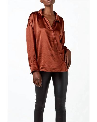 AS by DF Parisienne Blouse - Red