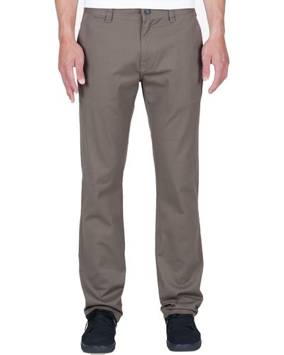 Volcom Modern Stretch Regular Rise Skinny Pants - Gray