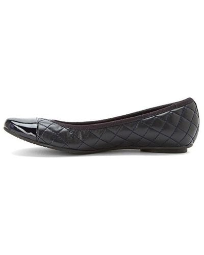 Vaneli Serene Quilted Slip On Round-toe Shoes - Black