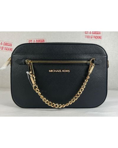 Buy MICHAEL KORS Edith Small Saffiano Leather Satchel - Black 2023 Online