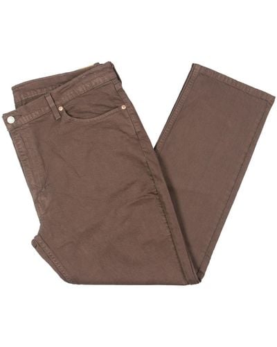 Levi's Mid Rise Denim Slim Jeans - Brown