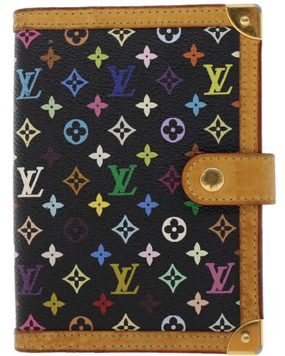 Louis Vuitton Agenda Pm Canvas Wallet (pre-owned) - Multicolor