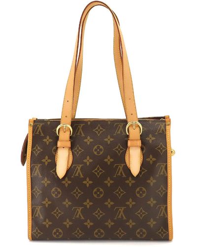 Louis Vuitton Popincourt Canvas Tote Bag (pre-owned) - Brown