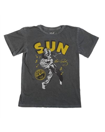 The Original Retro Brand Elvis Sun Records Shirt - Gray