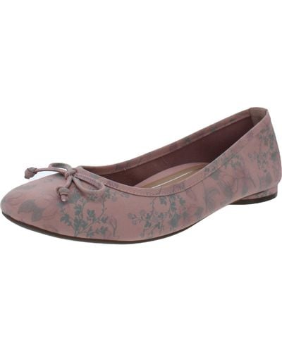 Vionic Callisto Padded Insole Ballet Flats - Brown