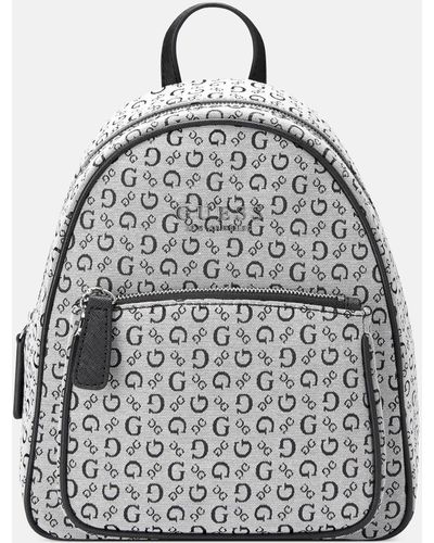 Bolsa Guess Factory Estilo Backpack En Color Blanco Modelo Sg885130-Whi