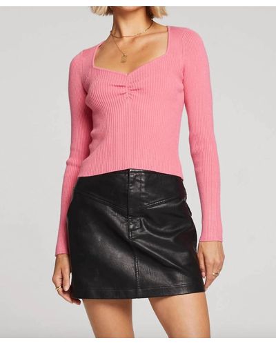Saltwater Luxe Mikkel Sweater - Pink
