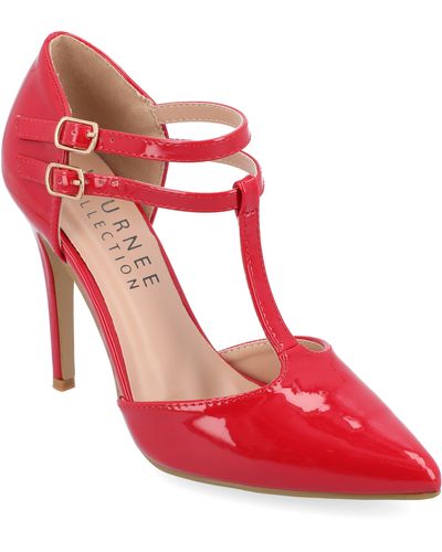 Journee Collection Collection Tru Pump - Red