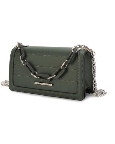 MKF Collection by Mia K Dora Vegan Leather Crossbody Handbag For - Green