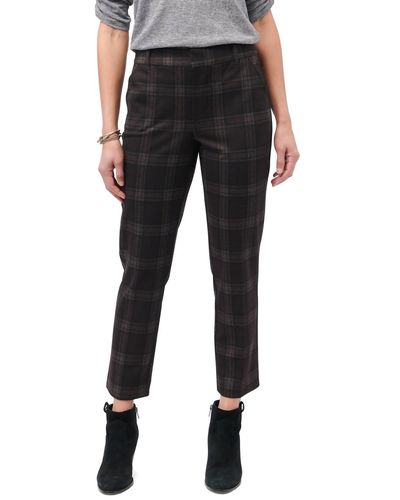 Democracy Toffee High Rise Ponte Trouser - Black