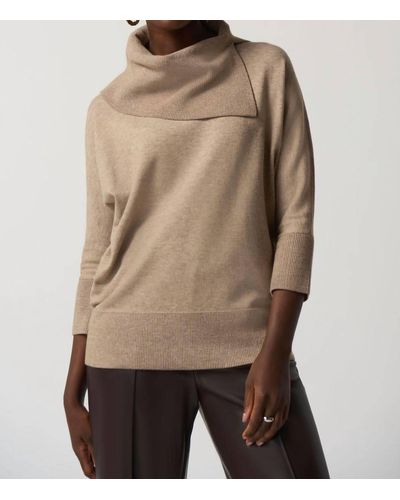 Joseph Ribkoff Asymmetrical Sweater - Natural