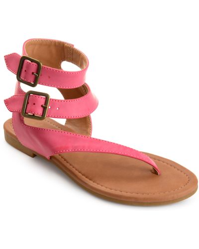 Journee Collection Collection Kyle Sandal - Pink