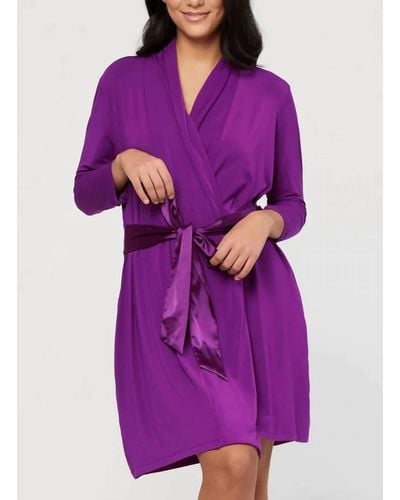 Fleur't Iconic robe - Purple