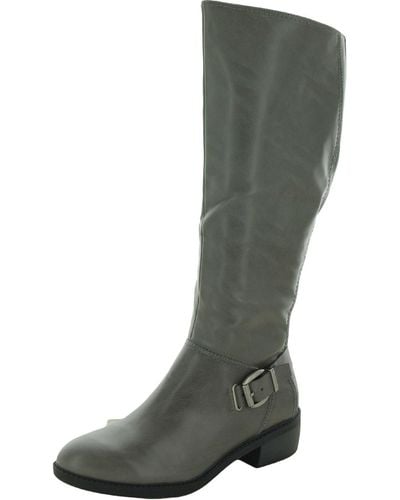 BareTraps Sasson Faux Leather Tall Knee-high Boots - Green