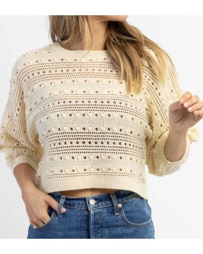 By Together Obx Crochet Top - Natural