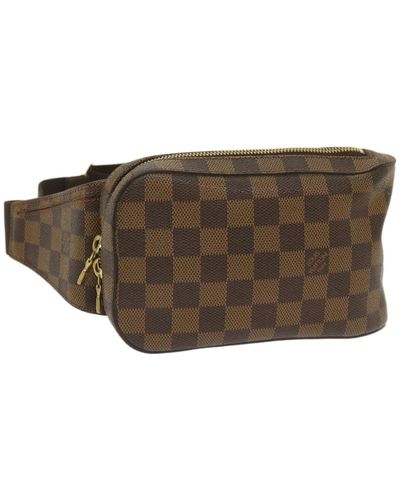 Louis Vuitton Geronimos Canvas Shoulder Bag (pre-owned) - Brown