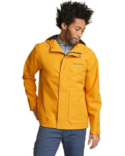 Eddie Bauer Rainfoil Storm Jacket - Orange
