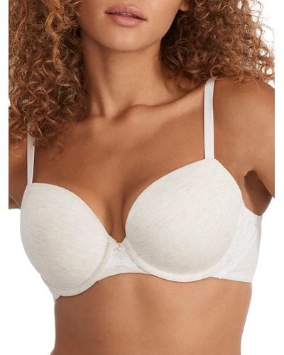 Le Mystere Cotton Touch Uplift Bra - Brown