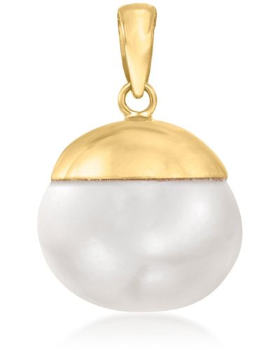 Ross-Simons 12-13mm Cultured Pearl Pendant - White