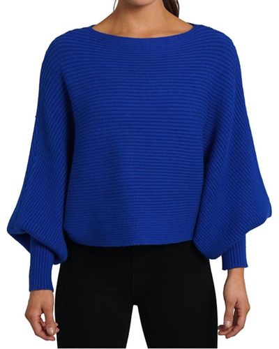 Love Token Luann Dolman Sleeve Sweater - Blue