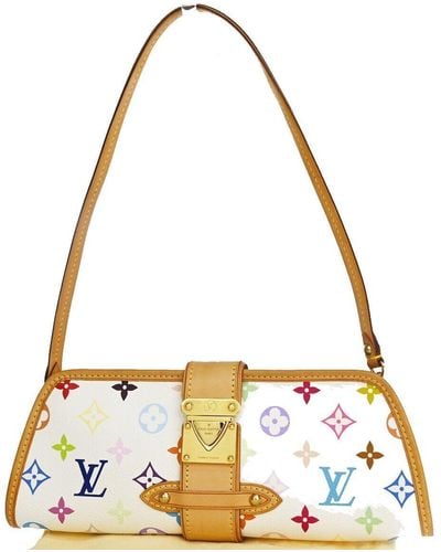 Louis Vuitton Shirley Canvas Shoulder Bag (pre-owned) - Metallic