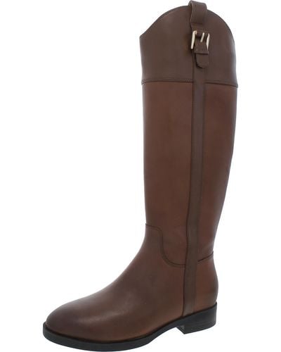 Vionic Phillipa Leather Tall Knee-high Boots - Brown