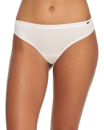 Le Mystere Infinite Comfort Thong - White