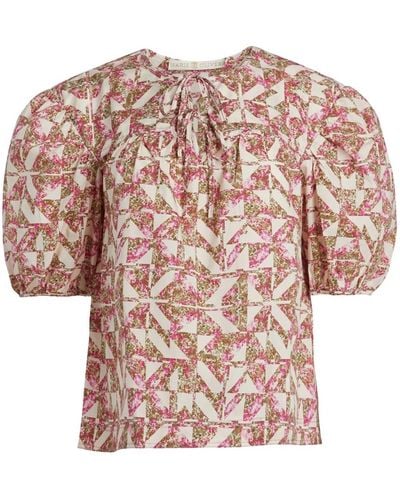 Marie Oliver Mable Top - Pink