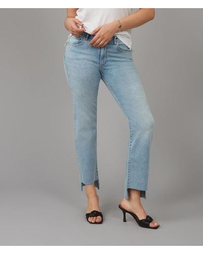 Lola Jeans Jasper-td Mid Rise Straight Jeans - Blue