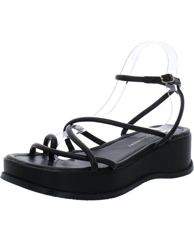 Chinese Laundry Clairo Faux Leather Slingback Sandals - Black