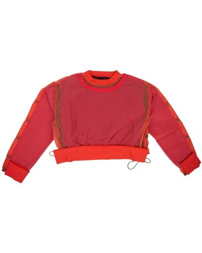 Unravel Project Nylon Double Panel T-shirt - Red