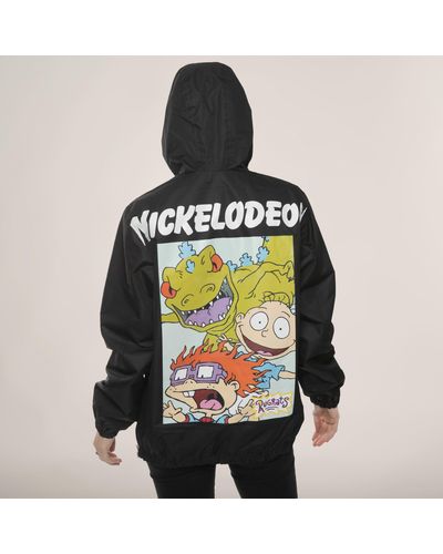 Members Only Nickelodeon Collab Popover Oversized Jacket - Green