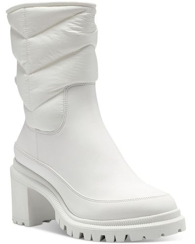 INC Suludi Booties Ankle Winter & Snow Boots - White
